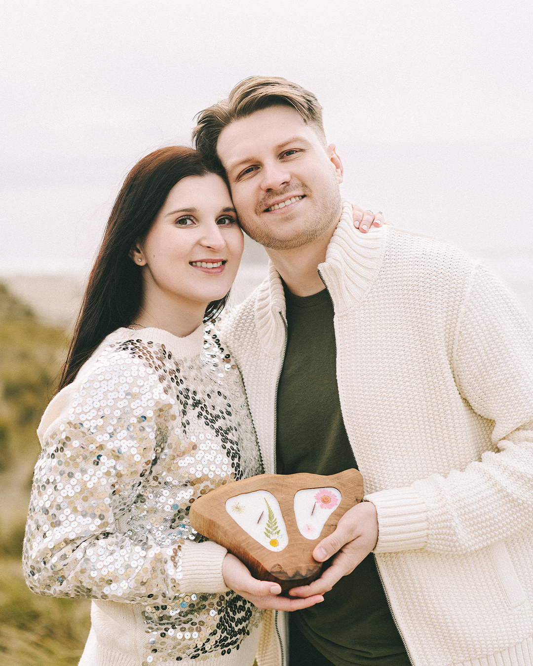Brand elevation shoot at Cannon Beach with the founders of KRAFTUM Studio